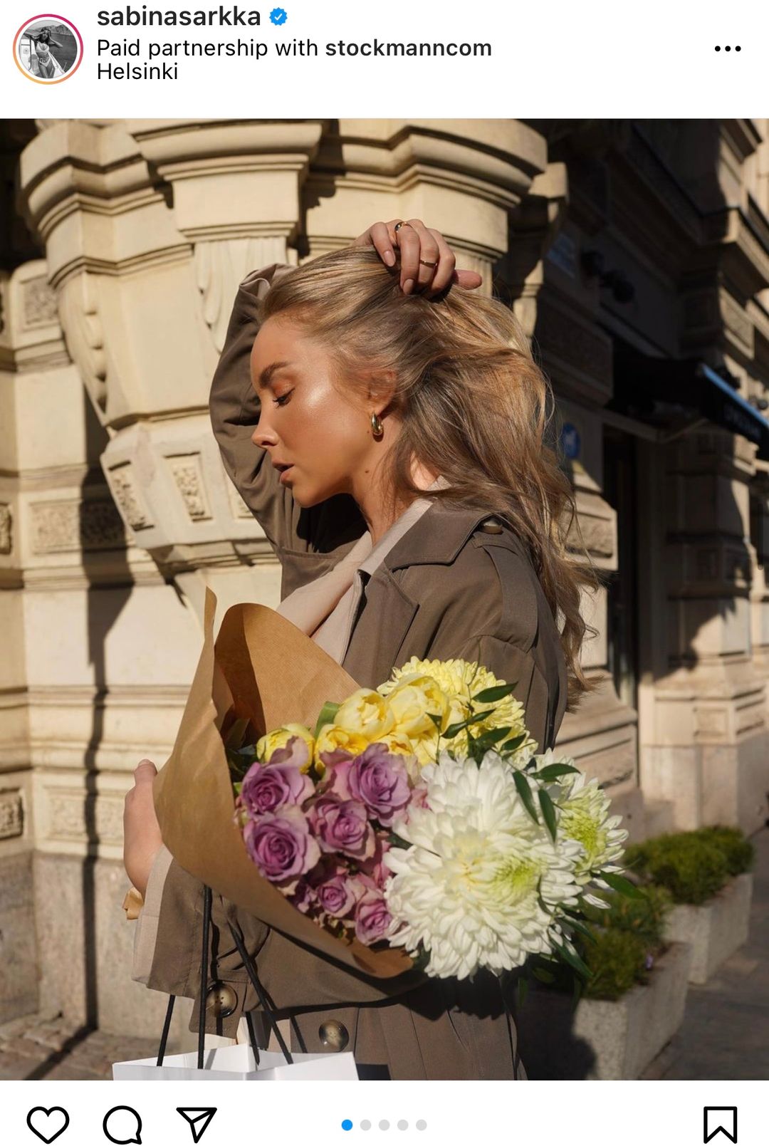 Sabina Särkän Instagram-kuva.