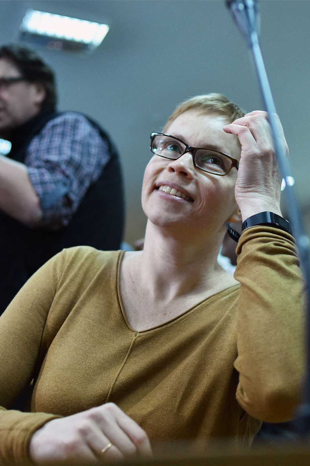 Päätoimittaja Marina Zolotova lähikuvassa.